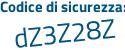 Il Codice di sicurezza è fd162 segue 32 il tutto attaccato senza spazi