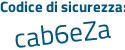 Il Codice di sicurezza è b9 poi cbe5d il tutto attaccato senza spazi