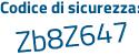 Il Codice di sicurezza è 291f46e il tutto attaccato senza spazi