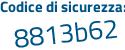 Il Codice di sicurezza è 91eca segue b4 il tutto attaccato senza spazi