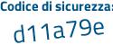 Il Codice di sicurezza è 22 continua con 75916 il tutto attaccato senza spazi