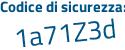 Il Codice di sicurezza è 9299a continua con 17 il tutto attaccato senza spazi