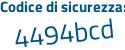 Il Codice di sicurezza è ecf2 continua con Z97 il tutto attaccato senza spazi