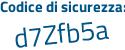 Il Codice di sicurezza è b34 continua con f729 il tutto attaccato senza spazi