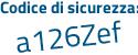 Il Codice di sicurezza è 1cac5b8 il tutto attaccato senza spazi