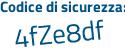 Il Codice di sicurezza è 79Z3b95 il tutto attaccato senza spazi