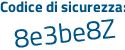 Il Codice di sicurezza è 68ac9dd il tutto attaccato senza spazi