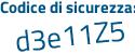 Il Codice di sicurezza è b continua con Zf4f2e il tutto attaccato senza spazi