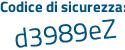 Il Codice di sicurezza è 63 continua con 14c77 il tutto attaccato senza spazi