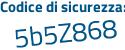 Il Codice di sicurezza è c continua con 1defeZ il tutto attaccato senza spazi