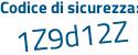 Il Codice di sicurezza è d continua con 79de83 il tutto attaccato senza spazi