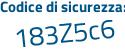 Il Codice di sicurezza è eeae2aa il tutto attaccato senza spazi