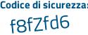 Il Codice di sicurezza è efe4 continua con 956 il tutto attaccato senza spazi