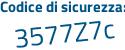 Il Codice di sicurezza è f799 continua con f1Z il tutto attaccato senza spazi