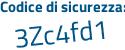 Il Codice di sicurezza è 1 segue 59d29c il tutto attaccato senza spazi