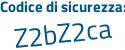 Il Codice di sicurezza è 4db poi 4353 il tutto attaccato senza spazi