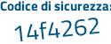 Il Codice di sicurezza è de4 continua con 73c4 il tutto attaccato senza spazi