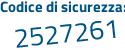 Il Codice di sicurezza è b segue 9743a6 il tutto attaccato senza spazi