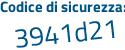Il Codice di sicurezza è Zce67 continua con 6f il tutto attaccato senza spazi