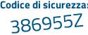 Il Codice di sicurezza è 3ca6693 il tutto attaccato senza spazi