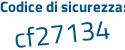 Il Codice di sicurezza è 29f22 continua con 8Z il tutto attaccato senza spazi
