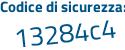 Il Codice di sicurezza è 1477 continua con 38Z il tutto attaccato senza spazi
