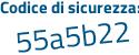 Il Codice di sicurezza è f continua con 65a2ff il tutto attaccato senza spazi