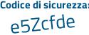 Il Codice di sicurezza è 6e35b25 il tutto attaccato senza spazi