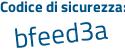 Il Codice di sicurezza è 3c92716 il tutto attaccato senza spazi