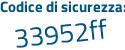 Il Codice di sicurezza è 77Z poi f62Z il tutto attaccato senza spazi