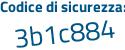 Il Codice di sicurezza è ee5f32c il tutto attaccato senza spazi