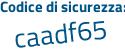 Il Codice di sicurezza è 5c7 continua con 92f9 il tutto attaccato senza spazi