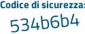 Il Codice di sicurezza è 9f71fZ1 il tutto attaccato senza spazi