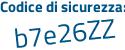 Il Codice di sicurezza è 1 poi 939c21 il tutto attaccato senza spazi