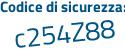 Il Codice di sicurezza è 1e29dbd il tutto attaccato senza spazi