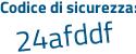 Il Codice di sicurezza è ba59a5e il tutto attaccato senza spazi