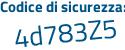 Il Codice di sicurezza è 4f poi f6e6Z il tutto attaccato senza spazi