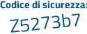 Il Codice di sicurezza è 48478 segue 98 il tutto attaccato senza spazi