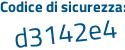 Il Codice di sicurezza è eb6146c il tutto attaccato senza spazi