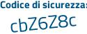 Il Codice di sicurezza è f2e56e5 il tutto attaccato senza spazi
