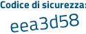 Il Codice di sicurezza è 28 continua con a9fb2 il tutto attaccato senza spazi
