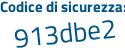 Il Codice di sicurezza è Z48bc segue c2 il tutto attaccato senza spazi