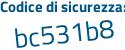 Il Codice di sicurezza è c42985e il tutto attaccato senza spazi