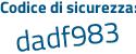 Il Codice di sicurezza è 11f7f continua con ee il tutto attaccato senza spazi