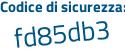Il Codice di sicurezza è a6218 poi 4c il tutto attaccato senza spazi
