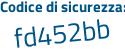 Il Codice di sicurezza è 51a47ea il tutto attaccato senza spazi
