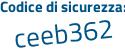 Il Codice di sicurezza è da6f415 il tutto attaccato senza spazi