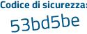 Il Codice di sicurezza è ca4 poi fd8a il tutto attaccato senza spazi