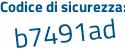 Il Codice di sicurezza è 24262d4 il tutto attaccato senza spazi