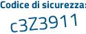 Il Codice di sicurezza è fdd167b il tutto attaccato senza spazi